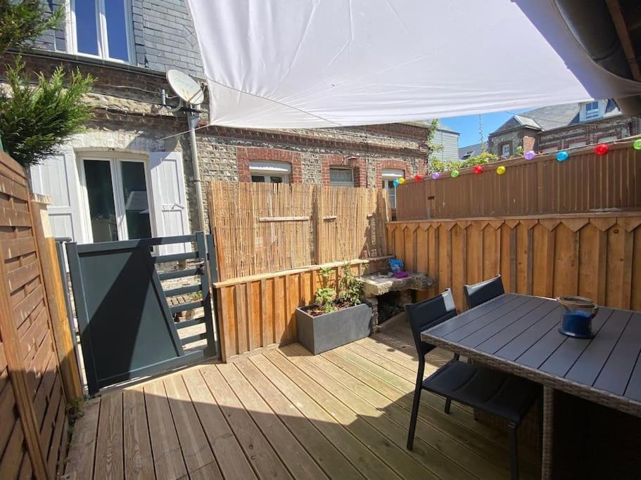 Yport, Maison De Pecheur Avec Jolie Terrasse. Exterior foto